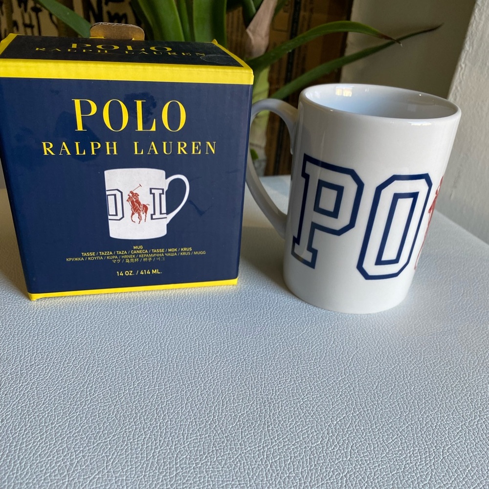 POLO Ralph Lauren POLO LIGK BIG PONY Coffe Tea Mug NEW!!